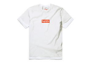 Supreme MM6 Maison Margiela Box Logo Tee White