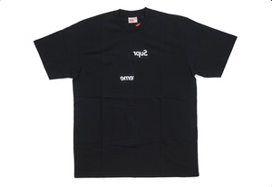 Supreme Comme des Garcons SHIRT Split Box Logo Tee Black