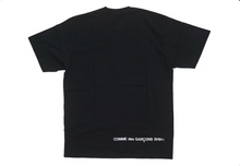 Load image into Gallery viewer, Supreme Comme des Garcons SHIRT Split Box Logo Tee Black
