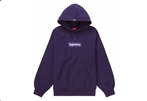 Supreme Box Logo Hooded Sweatshirt (FW23) Dark Purple