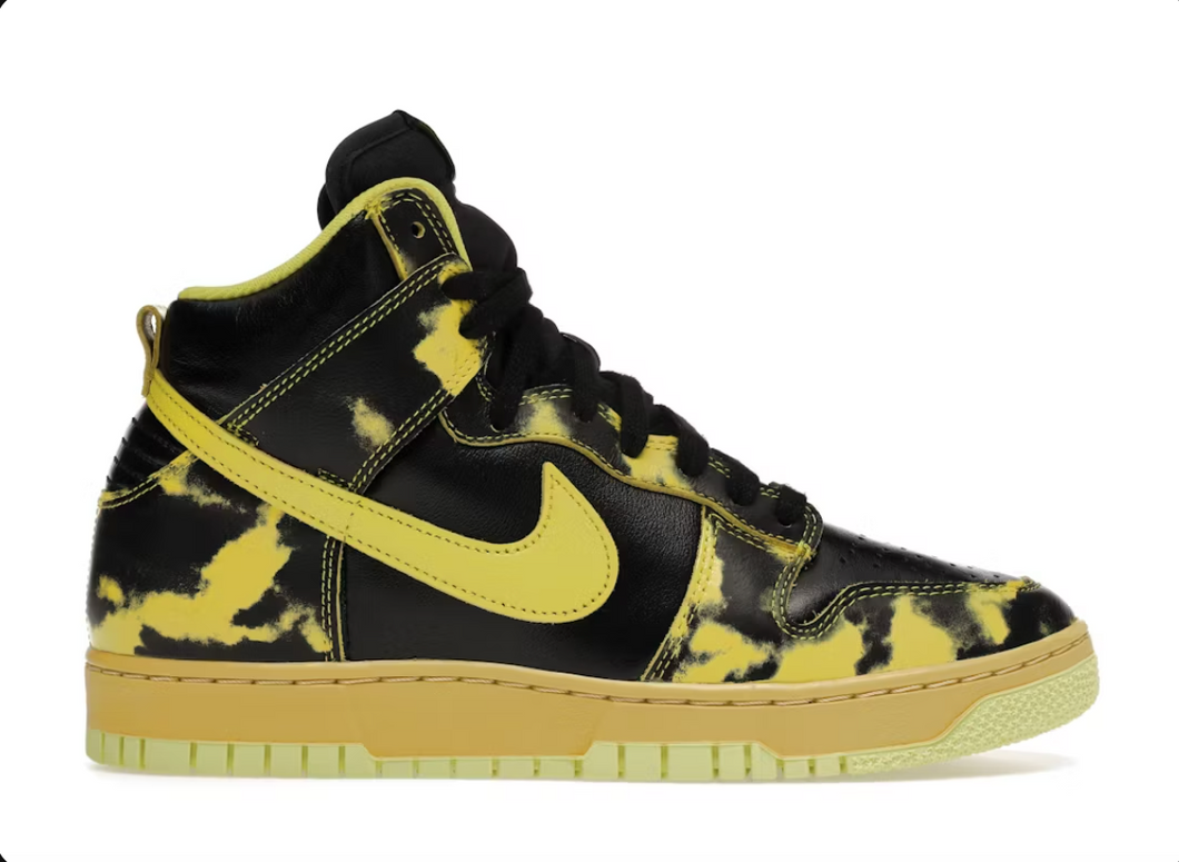 Nike Dunk High 1985 SP Yellow Acid Wash