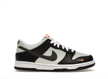 Load image into Gallery viewer, Nike Dunk Low Black Bright Mandarin Mini Swoosh
