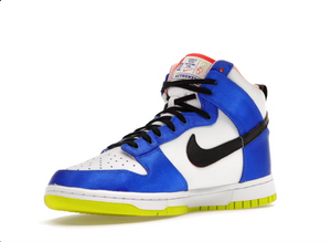 Nike Dunk High Blue Satin