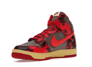 Nike Dunk High 1985 Red Acid Wash