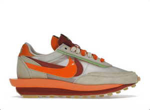 Nike LD Waffle sacai CLOT Kiss of Death Net Orange Blaze