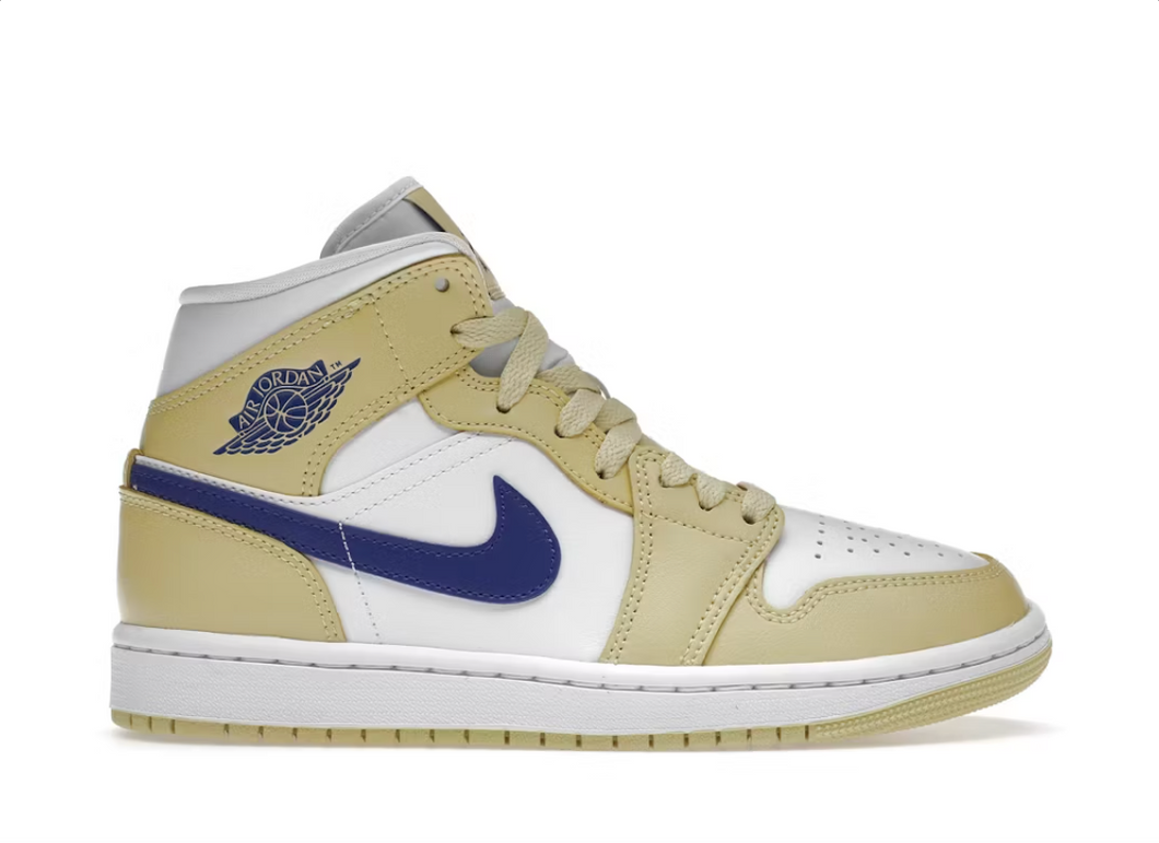 Jordan 1 Mid Lemon Wash Lapis