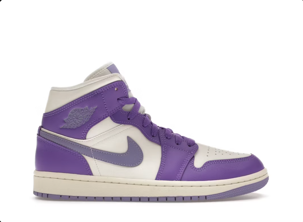 Jordan 1 Mid Action Grape