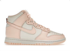 Nike Dunk High Sail Crimson Tint