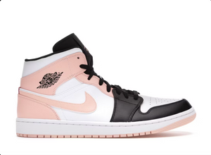 Jordan 1 Mid Arctic Orange Black Toe