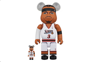 Bearbrick Allen Iverson (Philadelphia 76ers) 100% & 400% Set