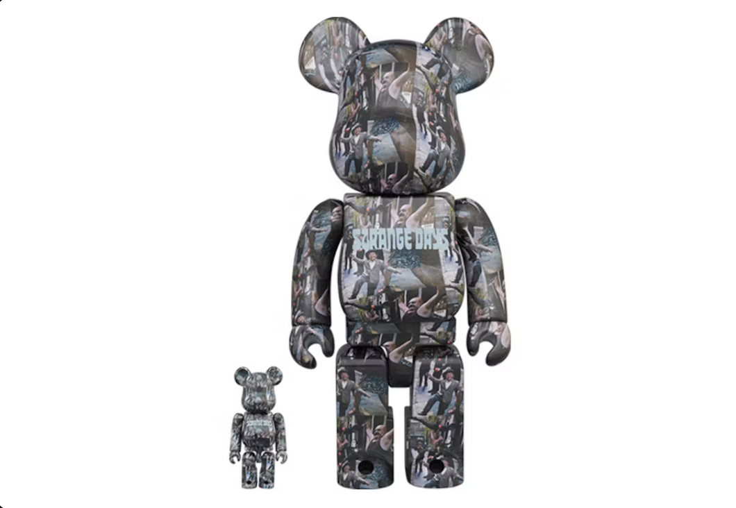 Bearbrick x The Doors Strange Days 100% & 400% Set