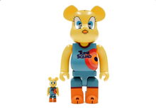 Load image into Gallery viewer, Bearbrick Space Jam: A New Legacy Tweety 100% &amp; 400% Set
