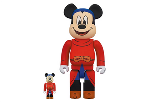 Bearbrick Fantasia Mickey 100% & 400% Set