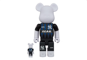 Bearbrick x F.C.R.B. x MLB (New York Yankees) 100% & 400% Set