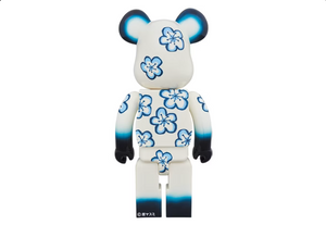 Bearbrick Hanako 400% White/Blue