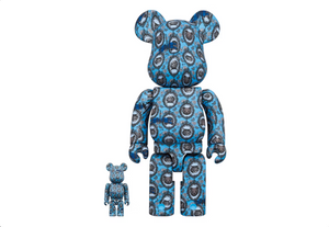 Bearbrick x ROBE JAPONICA (Mirror) 100% & 400% Set