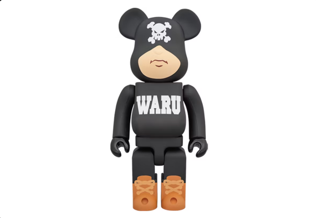 Bearbrick Tokyo Tribe Waru 400% Black