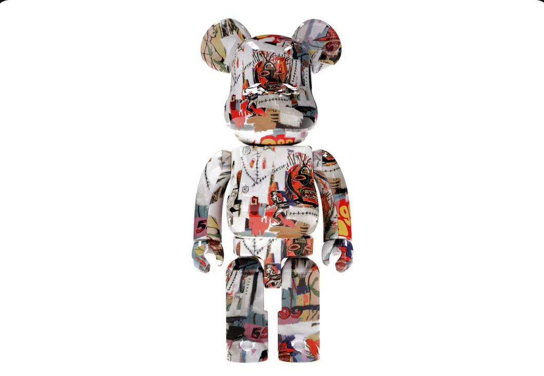 Bearbrick Andy Warhol x JEAN-MICHEL BASQUIAT #4 400%