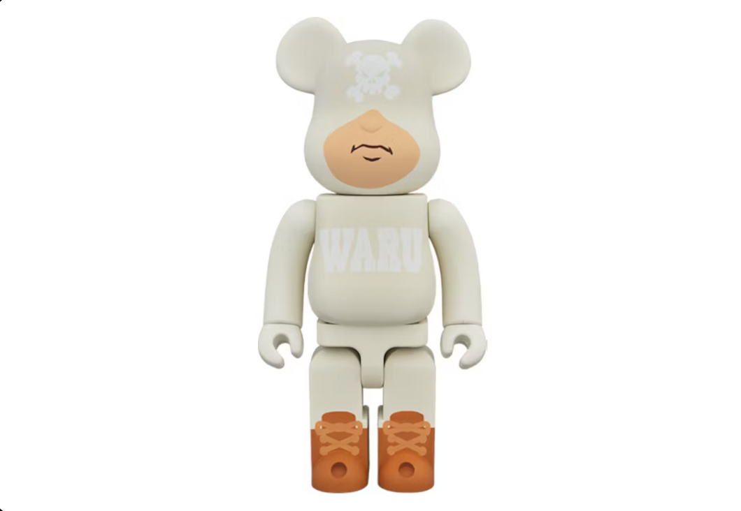 Bearbrick Tokyo Tribe Waru 400% White