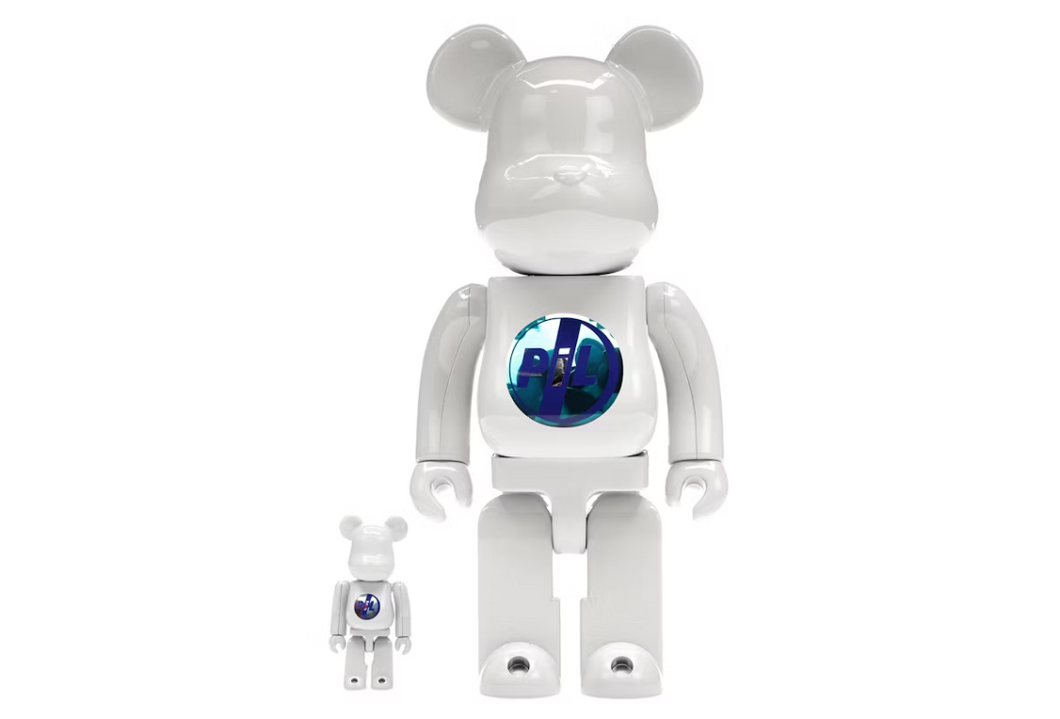 Bearbrick PiL 100% & 400% Set Chrome Ver.