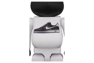 Bearbrick x Nike Lunar Force 1 400% White/ Black