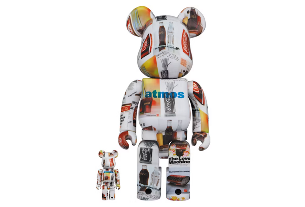 Bearbrick x atmos x Coca-Cola Type-5 100% & 400% Set Multi