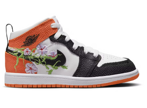 Jordan 1 Mid SE Basketball Blossom (PS)