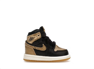 Jordan 1 Retro High OG Black Metallic Gold (TD)