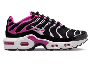 Nike Air Max Plus Black White Laser Fuchsia (GS)