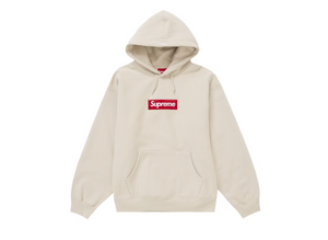 Supreme Box Logo Hooded Sweatshirt Sweatshirt (FW24) Stone