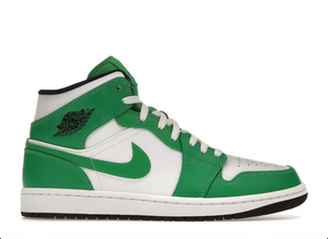 Jordan 1 Mid Lucky Green