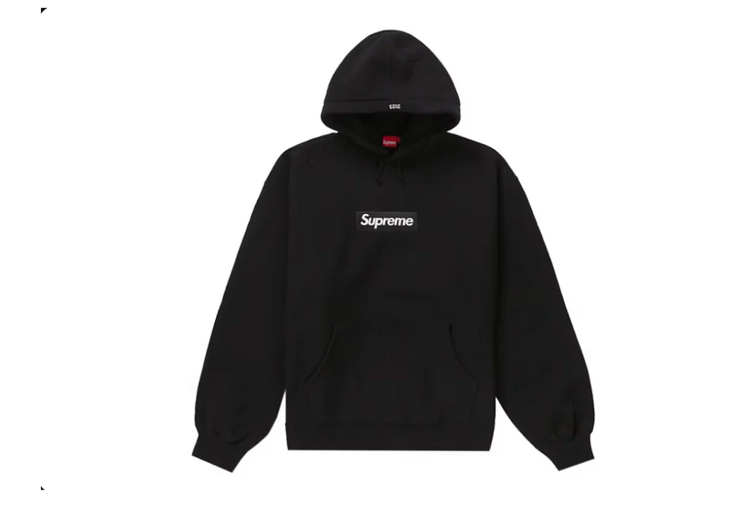 Supreme Box Logo Hooded Sweatshirt (FW23) Black