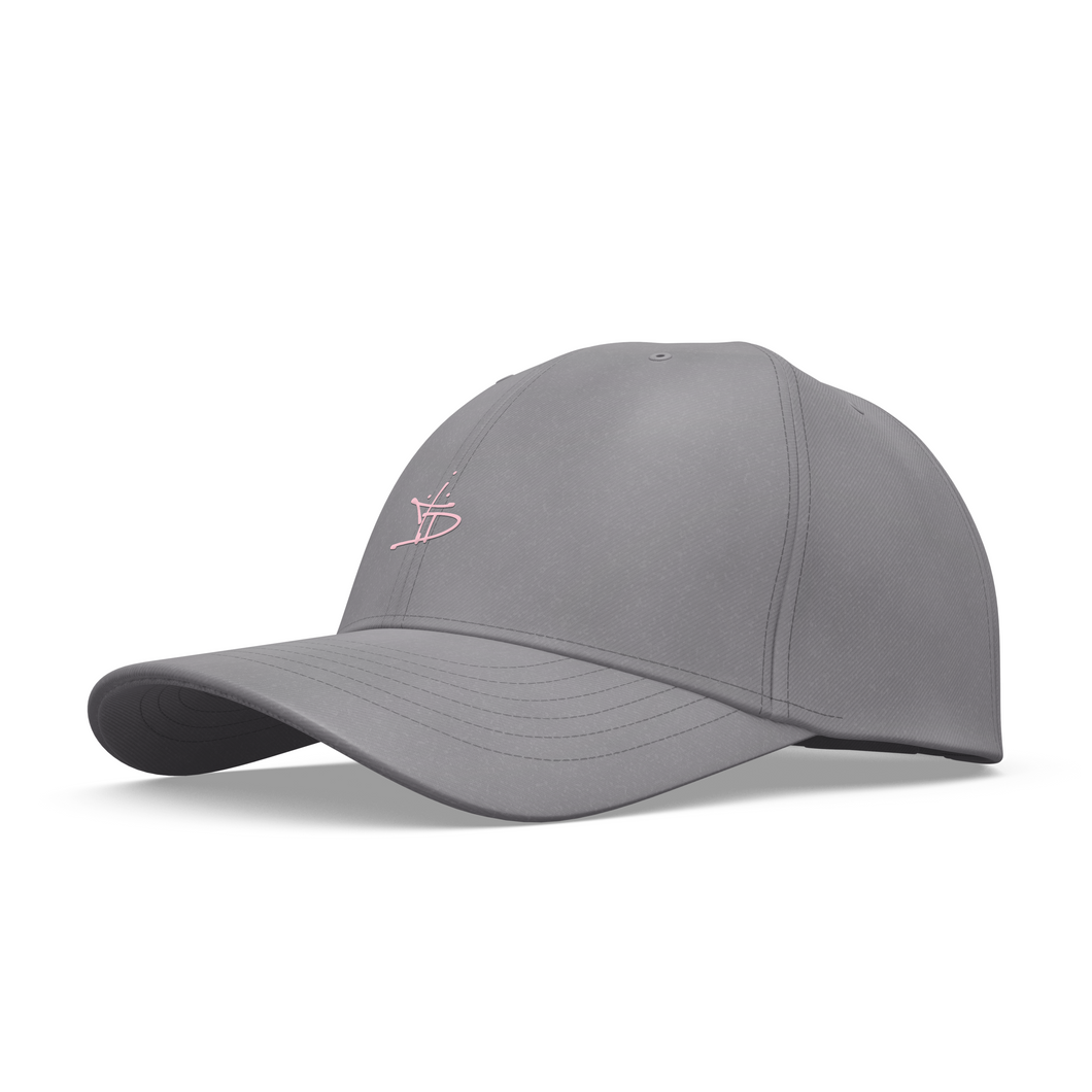 Cap Grey and Pink