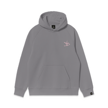 Load image into Gallery viewer, Hoodie Grey and Pink
