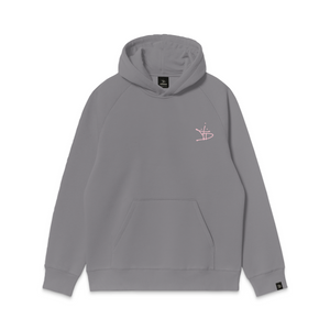 Hoodie Grey and Pink