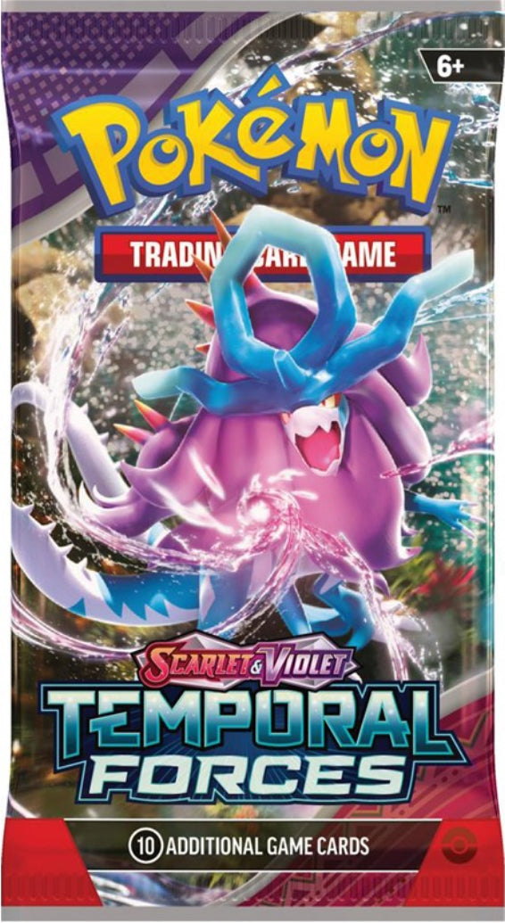 Pokémon Scarlet & Violet Temporal Forces Booster (English) Pack