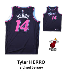 Tyler HERRO Signed Official Player Jersey