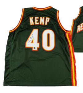 Shawn KEMP Signed Custom Jersey