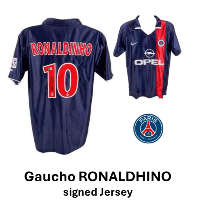 Gaucho RONALDHINO Signed Official Player Jersey