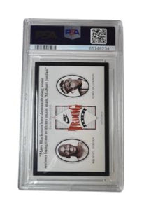 1991 NIKE #1 EARTH/MARS 1988 MichaelJordan & Spike Lee PSA 6