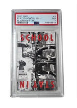 Load image into Gallery viewer, 1991 NIKE #4 STAY IN SCHOOL 1991 MichaelJordan &amp; Spike Lee PSA 7
