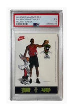 Load image into Gallery viewer, 1993 NIKE / WARNER MJ PALMING MARTIAN BY HELMET CREST PSA 5
