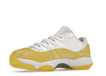 Load image into Gallery viewer, Jordan 11 Retro Low Yellow Snakeskin
