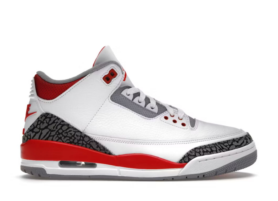 Jordan 3 Retro Fire Red