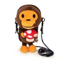 Load image into Gallery viewer, BAPE Baby Milo Mobile Bag (FW24) Brown PRE-ORDER
