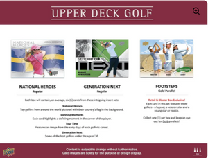 2024 Upper Deck Golf 6-Pack Blaster