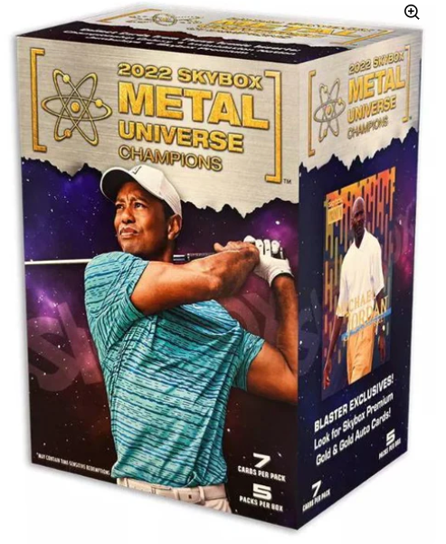 2022 Upper Deck Skybox Metal Universe Champions 5-Pack Blaster