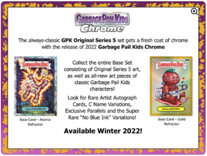 Garbage Pail Kids Chrome Series 5 Blaster (Topps 2022)