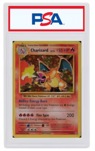 Charizard-Holo 2016 Pokemon TCG XY Evolutions PSA 8