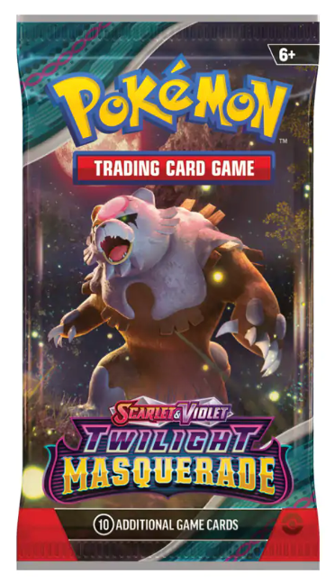 Pokemon Scarlet Violet Twilight Masquerade Booster Pack